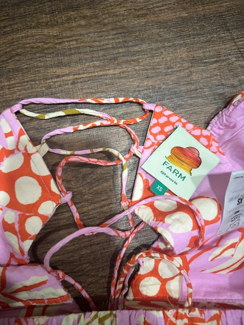 FARM Rio Set - Floral Mixed Lobsters Pink XS - Picture 9 of 15